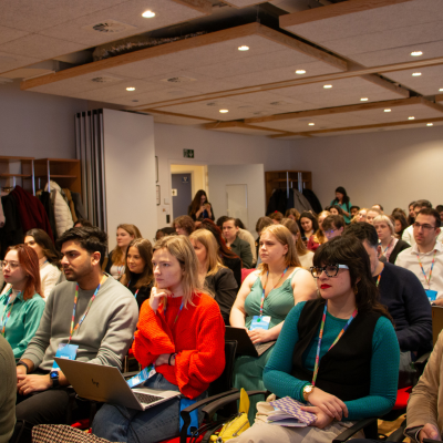 Image of participants of a conference.